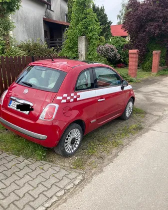 samochody osobowe Fiat 500 cena 14950 przebieg: 99400, rok produkcji 2010 z Bieruń